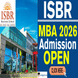 ISBR Business School Begins MBA Admission 2026 @isbr.in; Apply Online by February 24